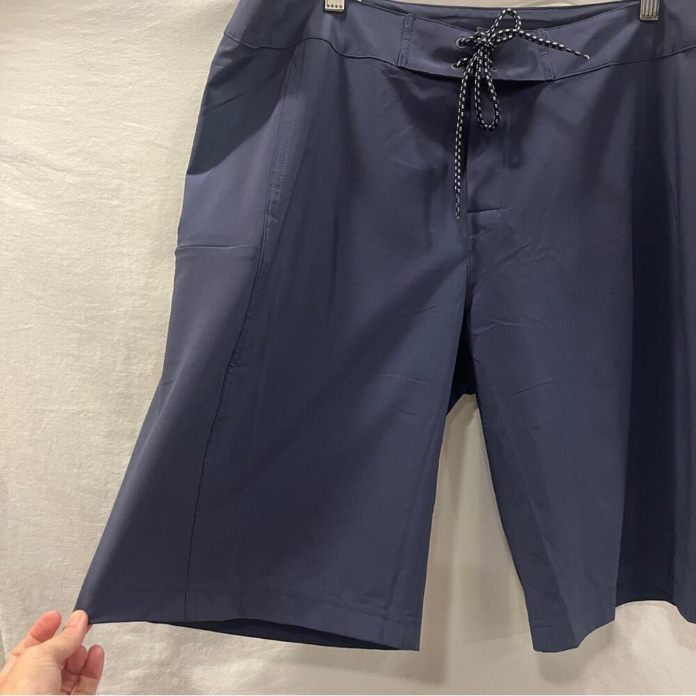 Columbia Navy Shorts Men XL Water Simple Beach Island Travel Coastal Casual New - Picture 2 of 12